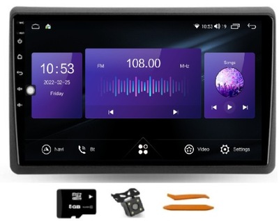 RADIO ANDROID NAVEGACIÓN QLED CARPLAY LTE OPEL MOVANO 2 NISSAN NV400 19-22  