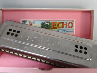 HARMONIJKA USTNA M. Hohner Echo Harp 55/80 M2 C/G