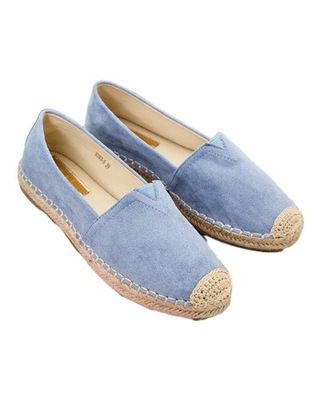 NIEBIESKIE ESPADRYLE DAMSKIE EMI 39