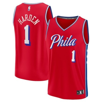 Koszulka do koszykówki James Harden Philadelphia 76ers