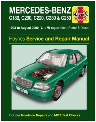 MERCEDES C CLASE W202 (1993-2000) MANUAL REPARACIÓN HAYNES 24H  