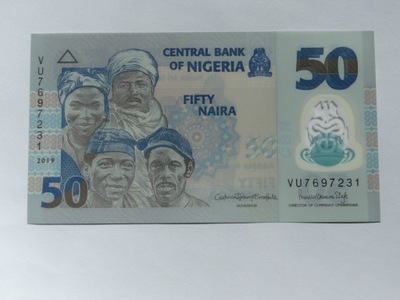 [B0392] Nigeria 50 naira 2019 r. UNC