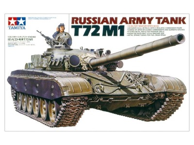 T72M1 Russian Tank 1:35 Tamiya 35160