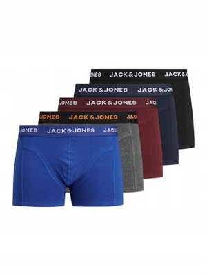 5 PAR bokserki męskie majtki JACK&JONES r. L