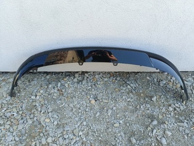 Clio iv накладка спойлер бампера задняя фото №1