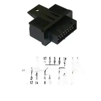 Реле насоса топлива 73240107 meat & doria фото №1