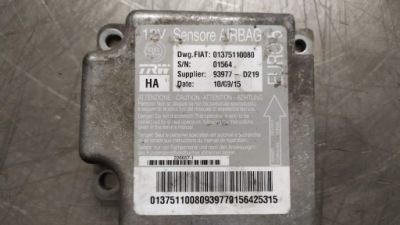 Датчик модуль подушка безопасности 01375110080 fiat ducato jumper boxer euro5 фото №1