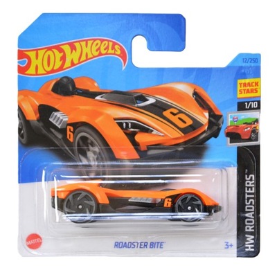 HOT WHEELS AUTO ROADSTER BITE ORANGE