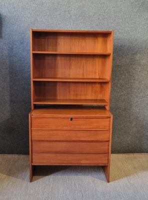 Duński Regał Teak lata 70 Mid Century.