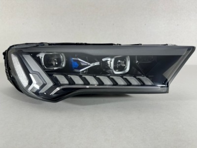 Audi q7 рестайлинг  4m0 full led laser фара правый  перед фара европа  - super фото №1