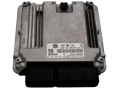 ECU VW GOLF VI GTI 2.0 TSI 5K7907115 0261S07671