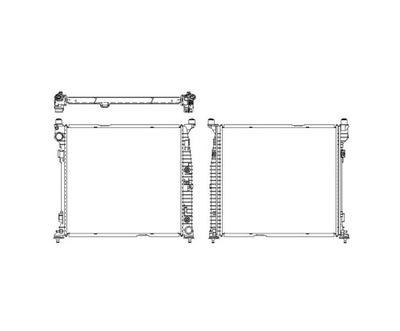 MERCEDES ESSENCE (GLS-KL X166) 15 - 19 RADIATEUR 995001303 - milautoparts-fr.ukrlive.com