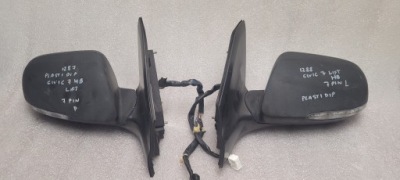 Дзеркало ліва lub праве civic vii hb lift вибір кольорів nh764p r81 фото №1