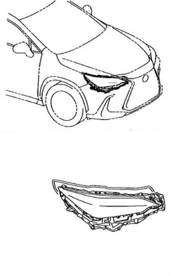 FARO PARTE DELANTERA PARTE DELANTERA DERECHA LEXUS NX II 2021-  