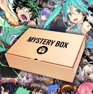 PACZKA NIESPODZIANKA MYSTERY BOX ANIME