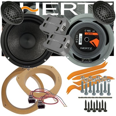 HERTZ ESK CK 165 ALTAVOCES AUDI A4 B6 B7 A8 D3  