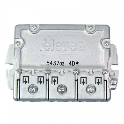 Rozgałęźnik Televes EasyF 4 wyjścia 5437.