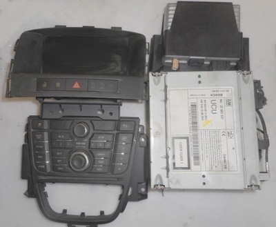 Opel astra j iv радио навигация navi 600 дисплей панель модуль фото №1