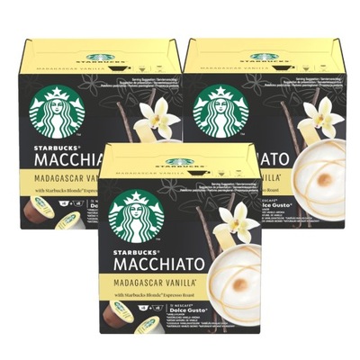 Kapsułki do Dolce Gusto Starbucks Macchiato 3x12