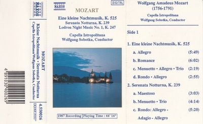 Mozart, Eine kleine Nachtmusik, Serenata Notturna, Lodron Night Music