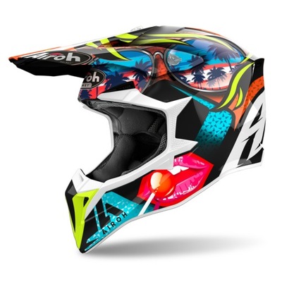 CASCO ENDURO AIROH WRAAAP LOLLIPOP LUSTRE TAMAÑO L  