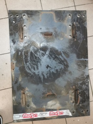 Плита сідло daf фото №1