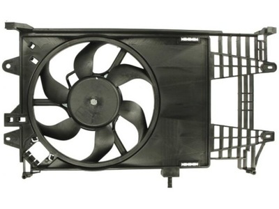 Вентилятор радиатора fiat punto 1,2 02-06 +ac фото №1