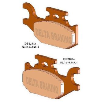 ZAPATAS DE FRENADO PARTE DELANTERA DERECHA SUZUKI KINGQUAD 500 DB2164 FA414 59100-31850  