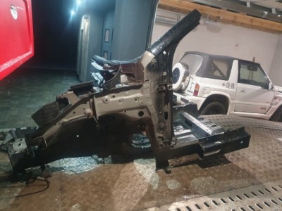 Четверть фартук лонжерон левое  перед hyundai ix35 фото №1