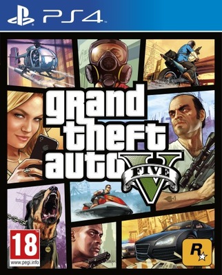 Grand Theft Auto 5 GTA V PlayStation PS4 PL