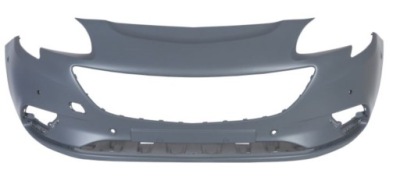 Opel corsa e 2014-2019 бампер перед передний, 6 отверстий pdc фото №1