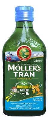 Moller’s Tran norweski Suplement diety 250 ml
