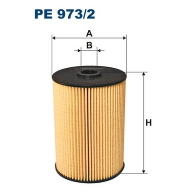 FILTRO COMBUSTIBLES FILTRON PE 973/2  