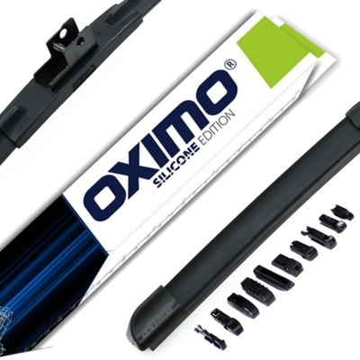 OXIMO wycieraczka PŁASKA Multi-Type 600mm 24'' 12 adapterów