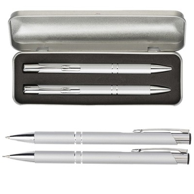 Zestaw Piśmienniczy Długopis Ołówek Na Prezent