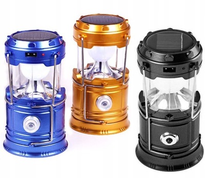 ROZSUWANA LAMPA LED TURYSTYCZNA KEMPINGOWA SOLARNA