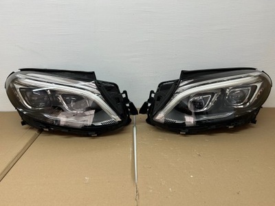 ŽIBINTAI KAIRĖ DEŠINIOJI MERCEDES GLE W166 FULL LED ILS 