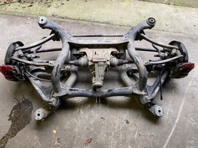 Porsche cayenne 7p5 3.0 tdi підвіска задня kpl. фото №1