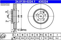 ATE ДИСК ГАЛЬМІВНИЙ ПЕРЕДНЯ 321X30 V OPEL ASTRA J 09-/J 10-/ZAFIRA C 11-