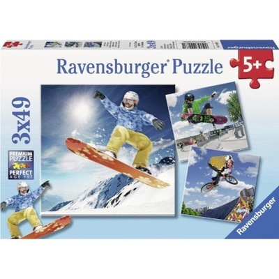 Puzzle 3x 49 el. Sport Ravensburger PR-092871