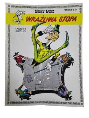 Komiks Lucky Luke wrażliwa stopa Goscinny