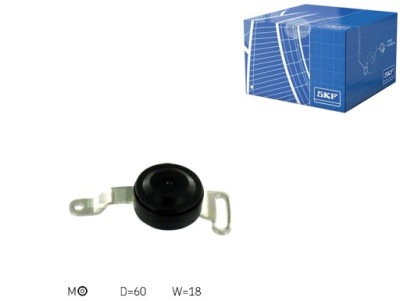 Skf ролик натяжителя ремень клиновой skf, vkm 38510 фото №1