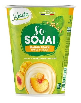 Produkt sojowy mango/brzoskwinia bezglutenowy bio 400 g sojade