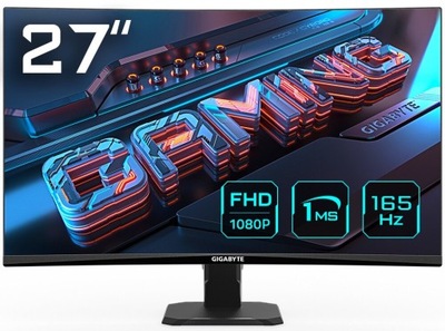 Monitor 27 cali AORUS GS27F 1ms/12MLN:1/GAMING/HDMI