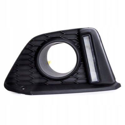 Решітка радіатора місце na протитуманна фара +ремінь led honda jazz/fit фото №1