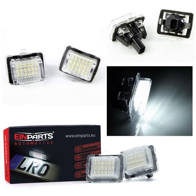 Лампа подсветка номерного знака mercedes – benz фото №1