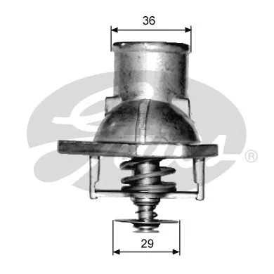 G TH15192G1 TERMOSTAT- OPEL OMEGA A 1.8, 1.8I 86-94/