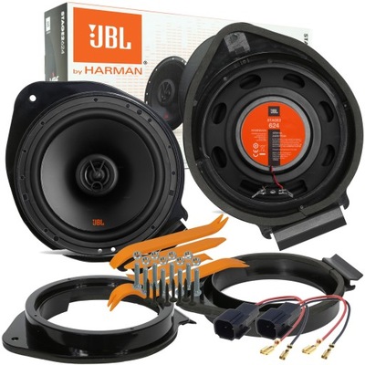 JBL STAGE2 624 ALTAVOCES CHEVROLET CRUZE PARTE DELANTERA PARTE TRASERA  