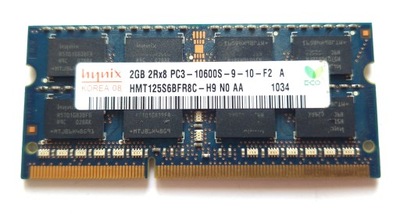 HYNIX RAM 2GB PC3-10600S DDR3-1333 1333MHz 1333