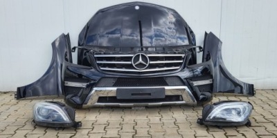 Mercedes ml w166 11-15r перед капот бампер ремінь крила ксенон ils amg 197 фото №1